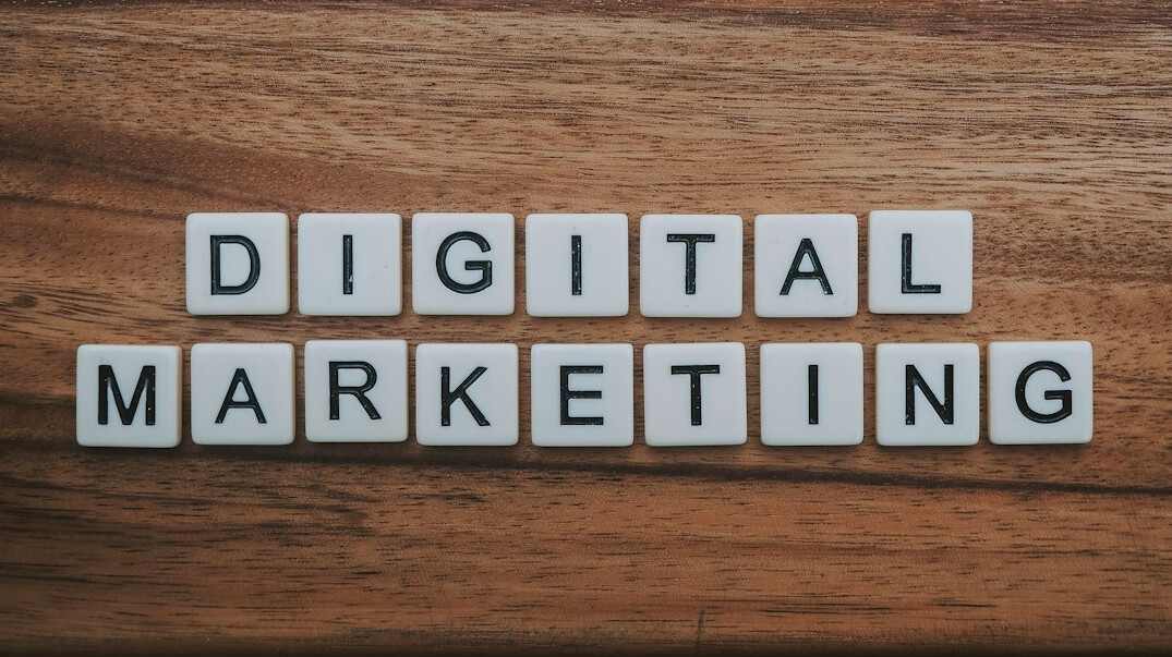 digital marketing screen